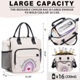 thumbnail image 4 of Insulated Lunch Bags for Teacher Appreciation Gifts for Women Teacher, Retirement Thank You Gift, Lunch Tote Bag for Work Office, 4 of 7