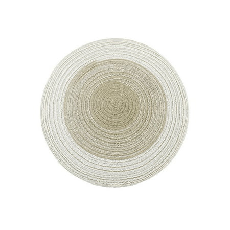 

Round Insulation Mat Table Mat Nordic Western Food Placemat Bowl Mat Tea Mat Table Dinner Set for 4 round