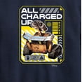 thumbnail image 3 of Disney Wall-E - All Charged Up - Toddler & Youth Crewneck Fleece Sweatshirt, 3 of 5