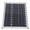 thumbnail image 1 of Solar Fountain Pump, 5m Discharge Lift ABS High Efficiency 12V Stable Flowing 20W Wide Application Solar Fountain  For Irrigation, 1 of 8