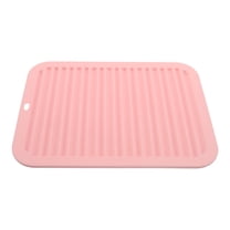 Raindrops Curling Iron Heat Insulation Mat Silicone Pad for Home Use with Travel Friendly Design