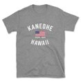 thumbnail image 1 of Kaneohe Hawaii Patriot Men's Cotton T-Shirt, 1 of 1