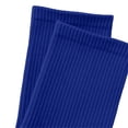 thumbnail image 4 of LJEFF Girls Ruffle Trim Knee High Socks, Sweat-Wicking Cute Stretch Anti-Slip Gift Kids Sport Stockings Blue Size 5-13T, 4 of 5