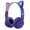 Purple, variant on AceMonster Kids Headphones, Cat Ear Wireless Headphones, LED Light Up Bluetooth Over On Ear Black Headphones for Toddler Boy Girl Teen Children w/Microphone fo Laptop School gift for girls