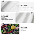 thumbnail image 7 of Yiaed Herbs And Spices Print Coral Velvet Wipes Absorbent Wipes Cleaning Cloths Household Table and Dish Wiping Cloths, 7 of 7