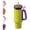 Green, variant on Sidagar 36 oz Stainless Steel Vacuum Insulated Ceramic Lined Tumbler, Peach Blossom Pink
