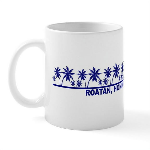 CafePress - Roatan, Honduras Mug - 11 oz Ceramic Mug - Novelty Coffee Tea Cup