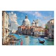 thumbnail image 2 of Awypu Venice Canal Buildings Wooden Puzzle Gift for Family Friends 1000 PCS, 2 of 4