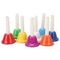 thumbnail image 1 of XYCCA Ensemble de Cloches à Main Colorées 8 Notes en Alliage Musical pour Enfants Adultes Mariage-082602, 1 of 5