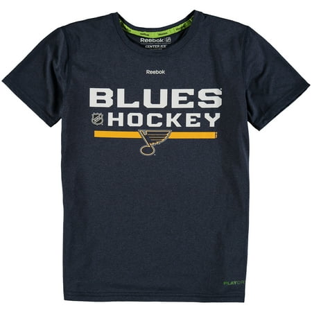 UPC 655420892355 product image for St. Louis Blues Reebok Youth Authentic Freeze PlayDry T-Shirt - Blue | upcitemdb.com
