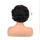 thumbnail image 3 of Pisexur Belleza Maquillaje Peluca de pelo corto rizado, de moda, natural, de alta temperatura, de 25 cm, ideal para mujeres, para uso diario, fiestas y festivales.para mujeres y hombres, 3 of 7