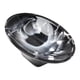 thumbnail image 1 of Jaboneras de forma ovalada, ahorrador de jabón para cocina, baño, accesorios, inodoros negro, 1 of 9