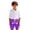 Purple, variant on Lovzfmll Little Boy's Shorts, Funny Print Elastic Waist Pocket Shorts, Bermuda Length Lounge Outfits for 5-6 Years