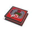 thumbnail image 1 of YouTheFan 8490310 NCAA Utah Utes Rice-Eccles Stadium 3D StadiumViews Coaster Set - Pack of 2, 1 of 5