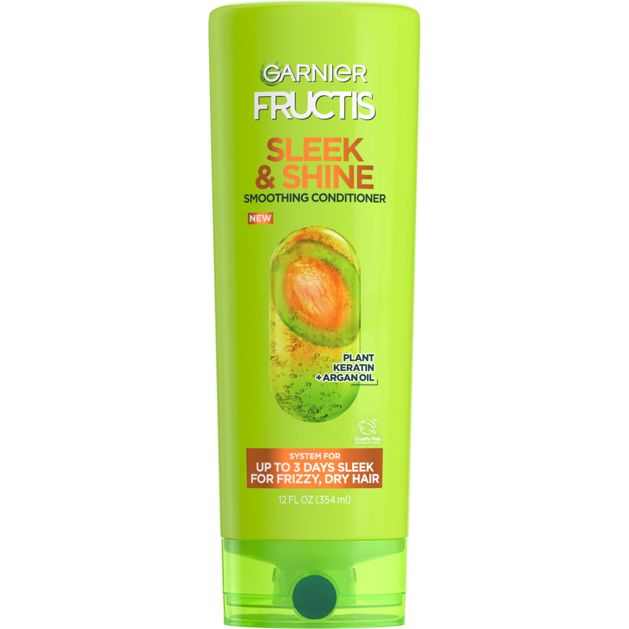 (3 pack) Garnier Fructis Sleek & Shine Conditioner 12 FL OZ