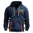 thumbnail image 2 of Sudadera con capucha para hombre, sudadera con capucha de manga larga estampada, sudadera con capucha de bolsillo, ropa de trabajo, sudadera con capucha para hombre, blusa de poliéster, 2 of 4