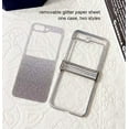 thumbnail image 4 of for Samsung Galaxy Z Flip 5 Case Hinge Protection, Glitter Girly Case for Galaxy Z Flip 5 Cute Design, Trendy Stylish Case for Galaxy Z Flip 5 Sparkle with Plating Frame (Blue), 4 of 7
