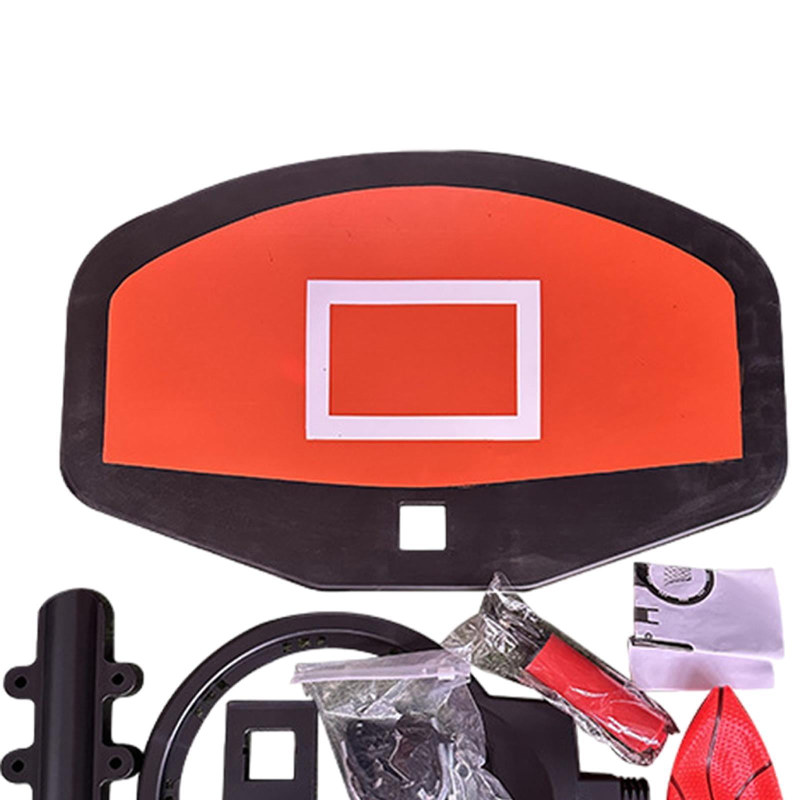 harayaa Basketball Hoop for Trampoline Basketball Frame Outdoor Easy to Install for Kids