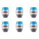 thumbnail image 1 of 6X Filtro de Grifo de CarbóN Activado Boquilla de Grifo Filtro de Agua Grifo de Cocina Purificador de Filtro de 5 para Uso DoméStico (Azul), 1 of 3