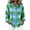 Green #3, variant on Luivaraty Womens Flannel Plaid Shirts Long Sleeve Blouse Soft Fashion Casual Button Down Lapel Outwear Tops,S-2XL
