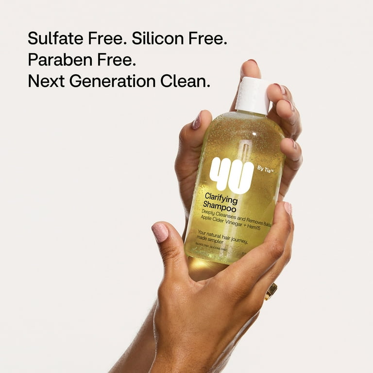 2 pack) 4U by Tia Clarifying Shampoo with Apple Cider 2 pack) 4U by Tia Clarifying Shampoo with Apple Cider
