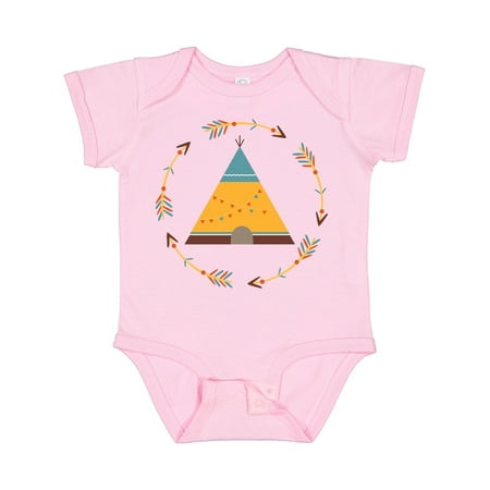 

Inktastic Tribal Arrow Native Teepee Gift Baby Boy or Baby Girl Bodysuit