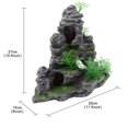 thumbnail image 2 of Aquarium Landscape Simulated Decorative Resin Aquatic Cave Fish Tank Decoration, 2 of 6