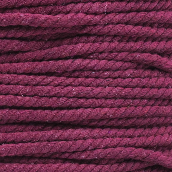 Super Soft 3 Strand Twisted Cotton Rope - Multiple Colors to Choose from in Various Diameters and Lengths