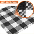 thumbnail image 2 of OPUX Farmhouse Black And White Kitchen Mat, 47 x 17 in, Easy To Clean 6 Count, 2 of 6