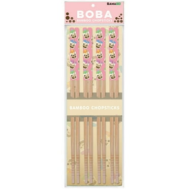 Boba Bamboo Chopsticks (Set of 4)