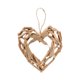 thumbnail image 1 of Adorno de madera en forma de corazón, hecho a mano, para colgar en forma de corazón para madres. S, 1 of 8