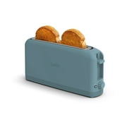 bella 2-Slice Slim Toaster with Extra Long Slot, 6 Setting Shade Control with Reheat & Cancel Buttons, Surf