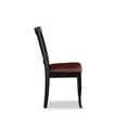 thumbnail image 2 of East West Furniture 3 PC Kitchen Table set-Dining Table and 2 Kitchen Chairs, 2 of 5