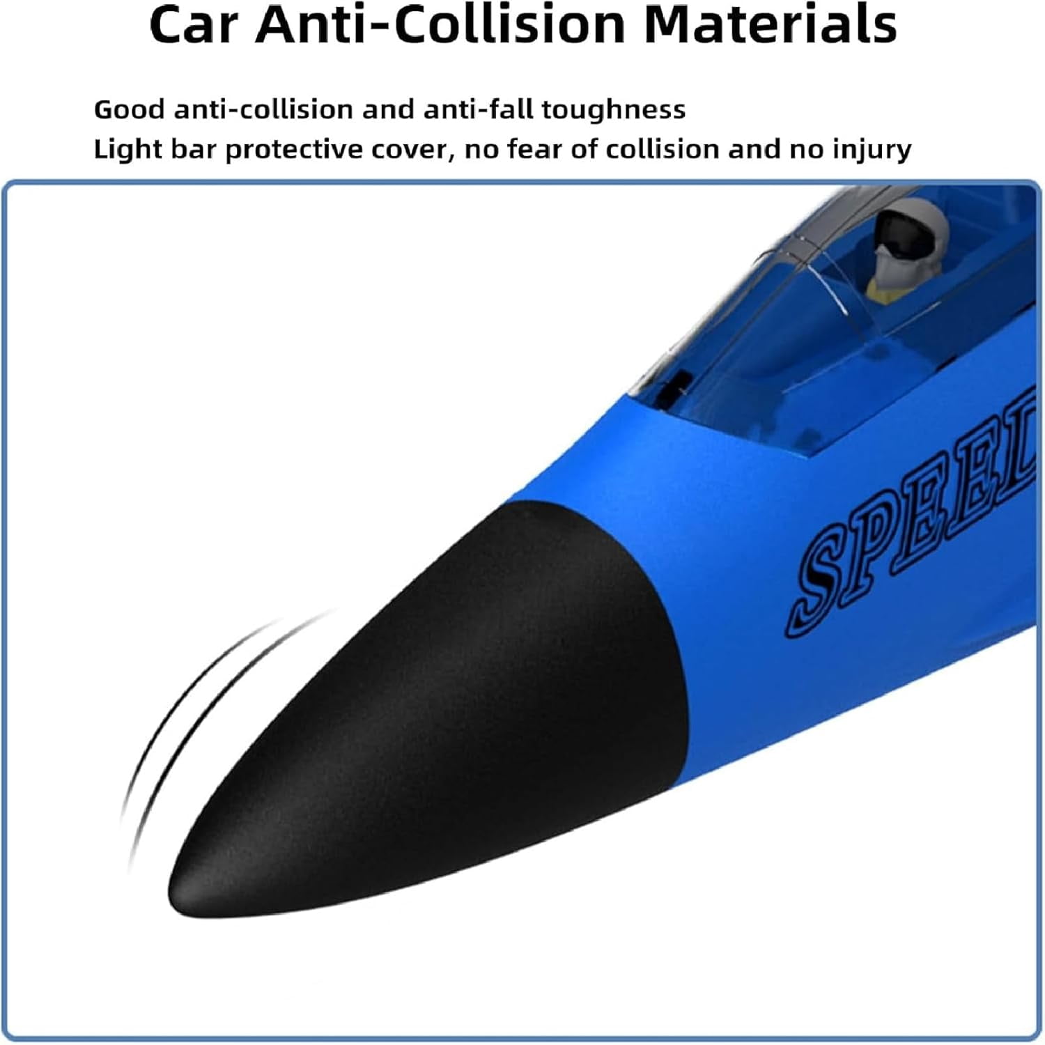 ZY 530 Pro RC Plane, ZY-530 RC Plane, 2025 New Remote Control Gliders Airplane, 2.4GHz Planes Model, Anti-Collision Silicone Nose Remote Control Planes