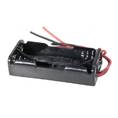 884472H - BATTERY HOLDER AAAX2 PLASTIC WITH WIRES