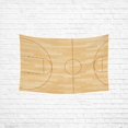 thumbnail image 1 of ABPHQTO Tapiz de Pared Campo de Baloncesto 100x150 cm, 1 of 3
