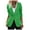 Green, variant on Women's Business Casual Blazer Long Sleeve Notch Lapel Trendy Work Office Blazer Jackets Outerwear Black,L