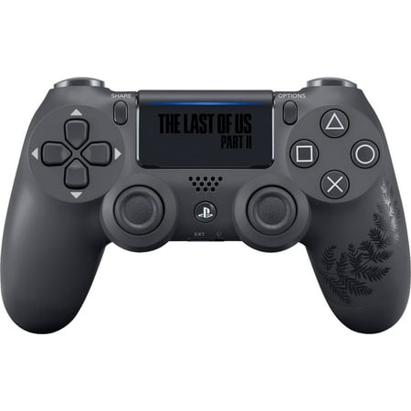 Sony The Last of Us Part II Wireless Video Game Controller for PlayStation, Steel Black