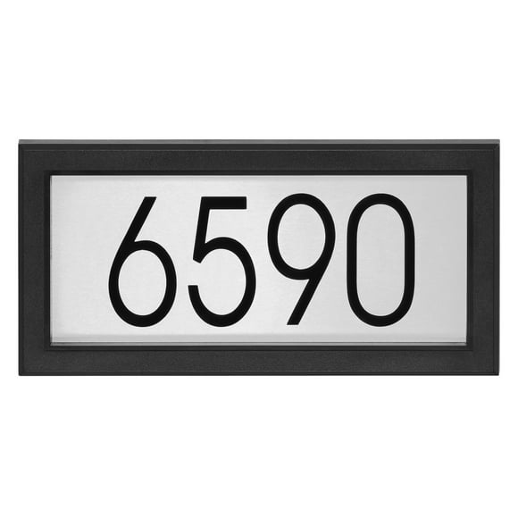 PRO-DF Rectangular Contemporary Address Plaque
