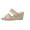 Khaki Espadrille Wedge Sandals, variant on Women's Espadrille Wedge Sandals Summer Open Toe Buckle Strappy Wedge Shoes Comfortable Slip On Wedge Slides Black 41