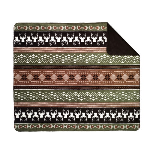 Denali Throws Nordic Deer DoubleSided Throw
