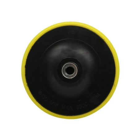 

Sanding Disc Backing Pad Sanding Flexible Backer Plate Backing Plate Polishing Sanding Disc Pad Hook and Loop Backing Pad for Wood Metal 6inch 153mm M14