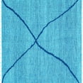 thumbnail image 1 of Ahgly Company Indoor Square Abstract Light Blue Modern Area Rugs, 8' Square, 1 of 4