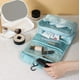 thumbnail image 4 of Neceser de viaje colgante Neceser de cosméticos colgante para mujer Neceser de maquillaje de viaje portátil para artículos de aseo Bolsa organizadora de baño con gancho resistente, 4 of 6