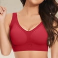 thumbnail image 2 of Seamless Bras for Women Plus Size Full Coverage Supportive Comfort Bra Wireless Bras, 2 of 8