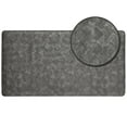 thumbnail image 4 of Home Dynamix Trenton Solace Traditional Diamond Textured Kitchen Mat, Grey, 17"x39", 4 of 6