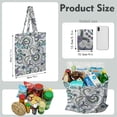 thumbnail image 2 of Chic Paisley Pattern Tote – Abstract Floral Vintage Canvas Bag, Elegant and Durable, 2 of 7