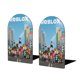 thumbnail image 1 of Roblox Sujetalibros decorativos temáticos, tope para estantería con base antideslizante, uso dual para hogar y oficina - 2 piezas, 1 of 6