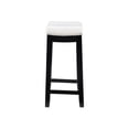 thumbnail image 4 of Home Square 2-Piece Furniture 26" Wood Counter Stool Set in White, 4 of 11