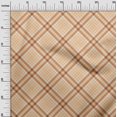 thumbnail image 3 of oneOone Cotton Flex Rust Brown Fabric Plaid Diy Clothing Quilting Fabric Print Fabric By Yard 40 Inch Wide, 3 of 4